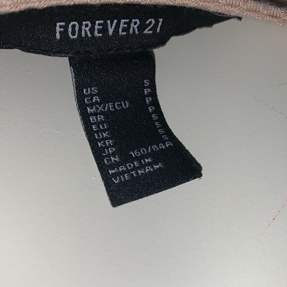 Forever 21 neutral beige bodysuit. Size small - Picture 5 of 5